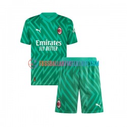 AC Mailand Heimausrüstung Torwart 2023-2024 Kinder Set(Trikot und Hose) S/S