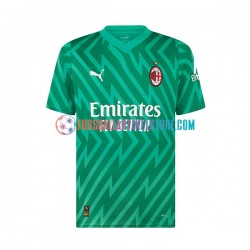 AC Mailand Heimausrüstung Torwart Mike Maignan 16 2023-2024 Kinder Set(Trikot und Hose) S/S
