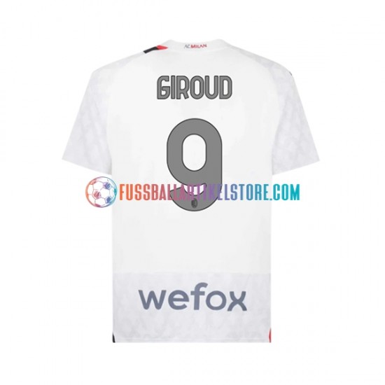 AC Mailand Auswärtsausrüstung Olivier Giroud 9 2023-2024 Herren Trikot S/S