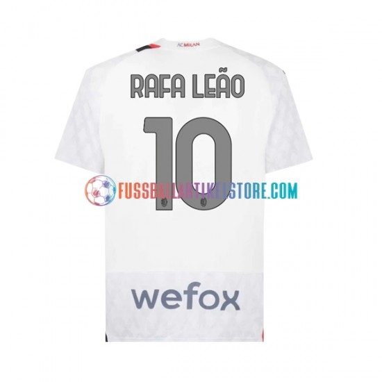 AC Mailand Auswärtsausrüstung Rafael Leao 10 2023-2024 Herren Trikot S/S