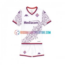 AC Florenz Auswärtsausrüstung 2023-2024 Kinder Set(Trikot und Hose) S/S