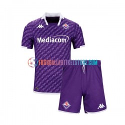 AC Florenz Heimausrüstung 2023-2024 Kinder Set(Trikot und Hose) S/S