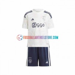 Ajax Amsterdam Auswärtsausrüstung 2023-2024 Kinder Set(Trikot und Hose) S/S