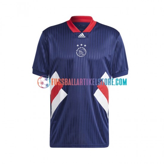 Ajax Amsterdam Heimausrüstung Icon Retro 2022-2023 Herren Trikot S/S