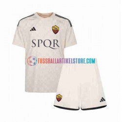 AS Rom Auswärtsausrüstung 2023-2024 Kinder Set(Trikot und Hose) S/S