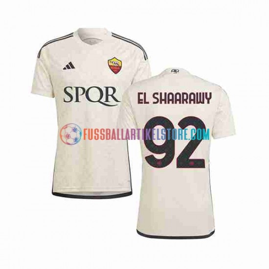 AS Rom Auswärtsausrüstung El Shaarawy 92 2023-2024 Herren Trikot S/S