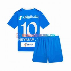 Heimausrüstung Al Hilal Neymar JR 10 2023-2024 Kinder Set(Trikot und Hose) S/S