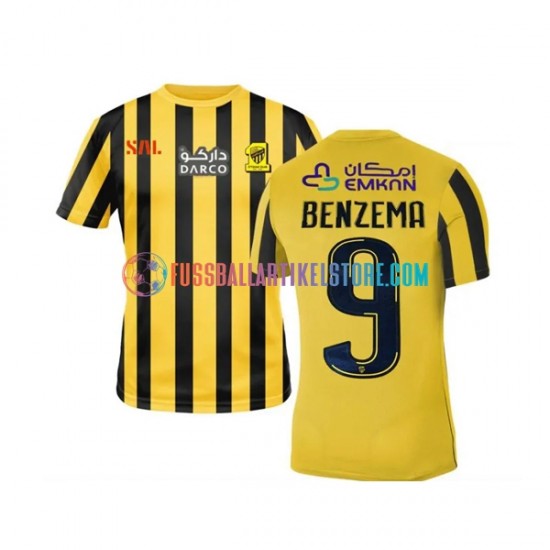 Heimausrüstung Al-Ittihad Benzema 9 2022-2023 Herren Trikot S/S