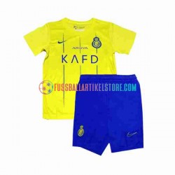 Heimausrüstung Al-Nassr 2023-2024 Kinder Set(Trikot und Hose) S/S