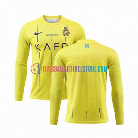 Heimausrüstung Al-Nassr 2023-2024 Herren Trikot L/S