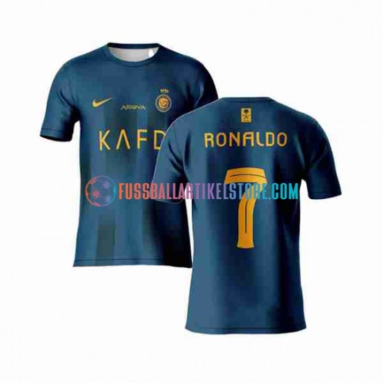 Auswärtsausrüstung Al-Nassr Ronaldo 7 2023-2024 Herren Trikot S/S