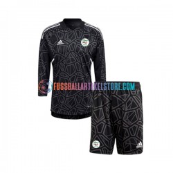 Algerien Heimausrüstung Torwart 2022 Kinder Set(Trikot und Hose) L/S