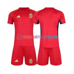 Argentinien Auswärtsausrüstung Torwart World Cup 2022 Kinder Set(Trikot und Hose) S/S
