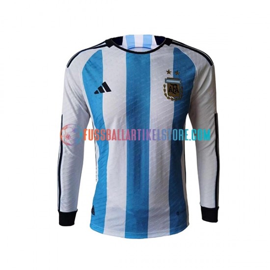 Argentinien Heimausrüstung World Cup 2022 Herren Trikot L/S