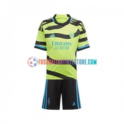 Arsenal Auswärtsausrüstung 2023-2024 Kinder Set(Trikot und Hose) S/S