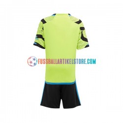 Arsenal Auswärtsausrüstung 2023-2024 Kinder Set(Trikot und Hose) S/S