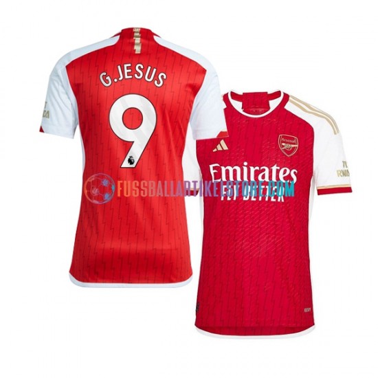 Arsenal Heimausrüstung Gabriel Jesus 9 2023-2024 Herren Trikot S/S