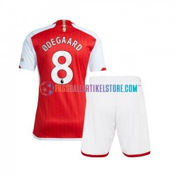 Arsenal Heimausrüstung Martin Odegaard 8 2023-2024 Kinder Set(Trikot und Hose) S/S