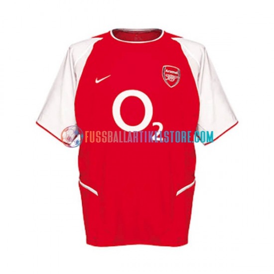 Arsenal Heimausrüstung Retro 2002 Herren Trikot S/S