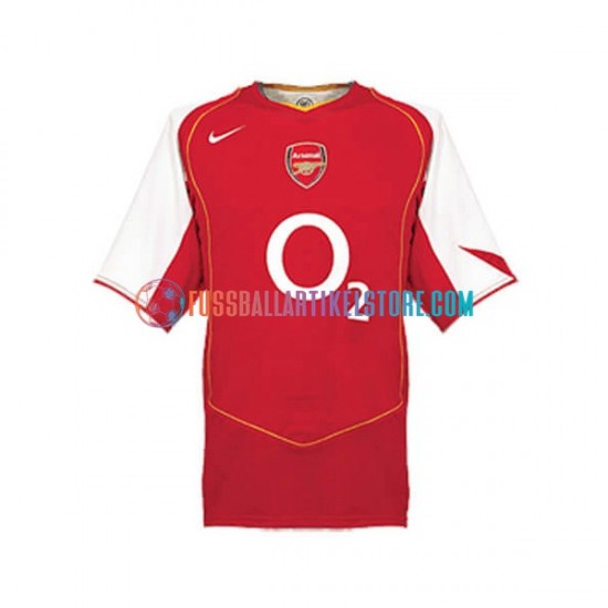 Arsenal Heimausrüstung Retro 2004 Herren Trikot S/S