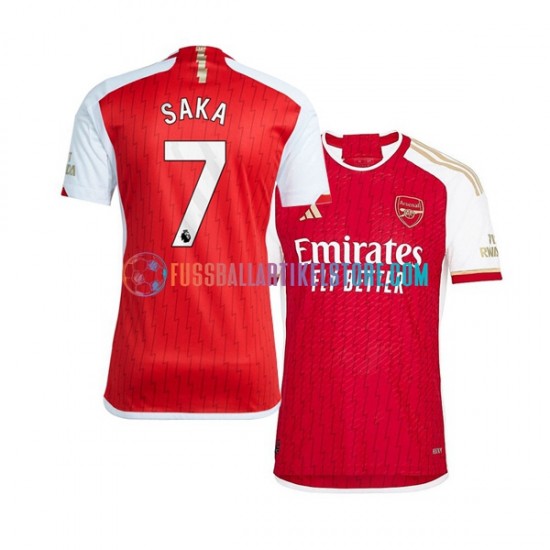 Arsenal Heimausrüstung Saka 7 2023-2024 Herren Trikot S/S