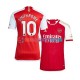 Arsenal Heimausrüstung Smith Rowe 10 2023-2024 Herren Trikot S/S