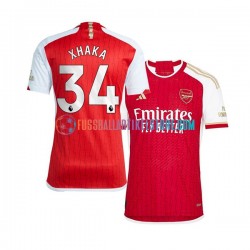 Arsenal Heimausrüstung Xhaka 34 2023-2024 Herren Trikot S/S