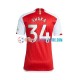 Arsenal Heimausrüstung Xhaka 34 2023-2024 Herren Trikot S/S