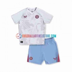 Aston Villa Auswärtsausrüstung 2023-2024 Kinder Set(Trikot und Hose) S/S