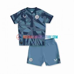 Aston Villa Ausweichausrüstung 2023-2024 Kinder Set(Trikot und Hose) S/S