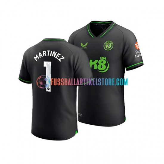 Aston Villa Heimausrüstung Torwart Emiliano Martinez 1 2023-2024 Herren Trikot S/S