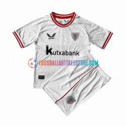 Athletic Bilbao Auswärtsausrüstung 2023-2024 Kinder Set(Trikot und Hose) S/S