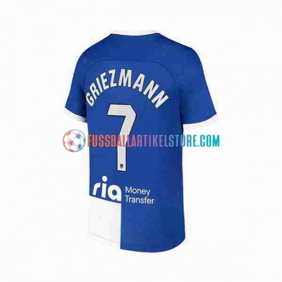 Atlético Madrid Auswärtsausrüstung Antoine Griezmann 7 2023-2024 Herren Trikot S/S