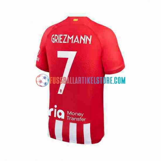 Atlético Madrid Heimausrüstung Antoine Griezmann 7 2023-2024 Herren Trikot S/S