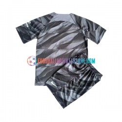 Atlético Madrid Heimausrüstung Torwart 2023-2024 Kinder Set(Trikot und Hose) S/S