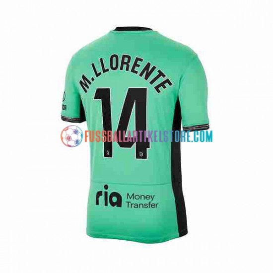 Atlético Madrid Ausweichausrüstung Marcos Llorente 14 2023-2024 Herren Trikot S/S