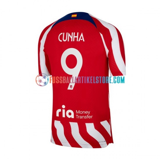 Atlético Madrid Heimausrüstung Matheus Cunha 9 2022-2023 Herren Trikot S/S