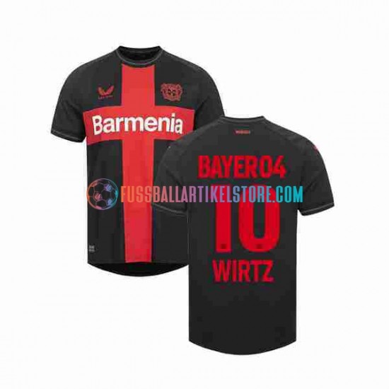 Bayer 04 Leverkusen Heimausrüstung Florian Wirtz 10 2023-2024 Herren Trikot S/S