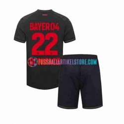 Bayer 04 Leverkusen Heimausrüstung Victor Boniface 22 2023-2024 Kinder Set(Trikot und Hose) S/S