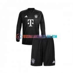 FC Bayern München Heimausrüstung Torwart 2023-2024 Kinder Set(Trikot und Hose) L/S