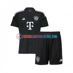 FC Bayern München Heimausrüstung Torwart 2023-2024 Kinder Set(Trikot und Hose) S/S