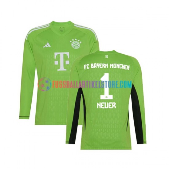 FC Bayern München Auswärtsausrüstung Torwart Manuel Neuer 1 2023-2024 Herren Trikot L/S