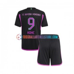 FC Bayern München Auswärtsausrüstung Harry Kane 9 2023-2024 Kinder Set(Trikot und Hose) S/S