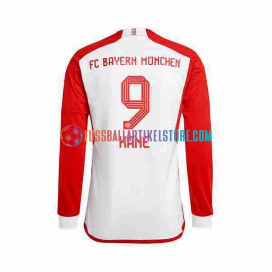 FC Bayern München Heimausrüstung Harry Kane 9 2023-2024 Herren Trikot L/S