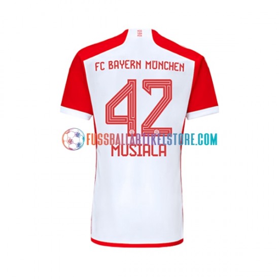 FC Bayern München Heimausrüstung Jamal Musiala 42 2023-2024 Herren Trikot S/S