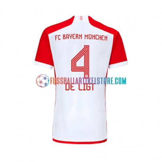 FC Bayern München Heimausrüstung Matthijs de Ligt 4 2023-2024 Herren Trikot S/S