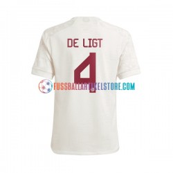 FC Bayern München Ausweichausrüstung Matthijs de Ligt 4 2023-2024 Herren Trikot S/S