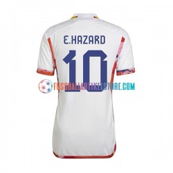 Belgien Auswärtsausrüstung Eden Hazard 10 World Cup 2022 Herren Trikot S/S
