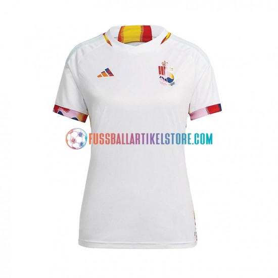 Belgien Auswärtsausrüstung frauen trikot World Cup 2022 S/S