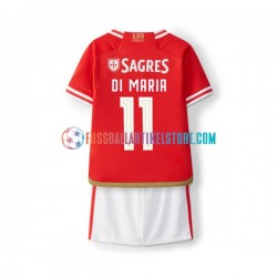 Benfica Heimausrüstung Di Maria 11 2023-2024 Kinder Set(Trikot und Hose) S/S